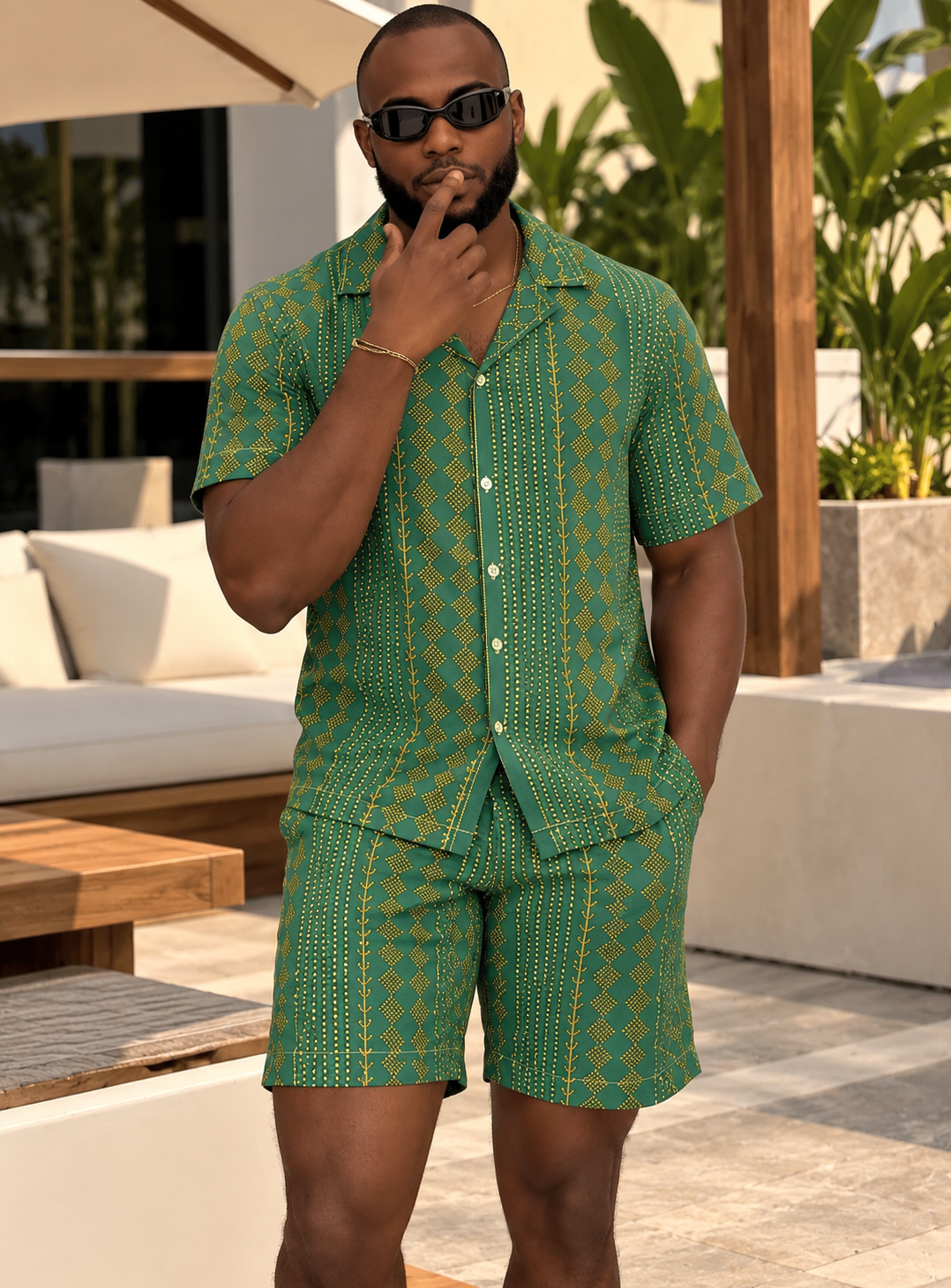Ensemble chemise short