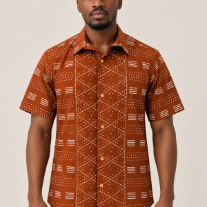 Chemise bogolan homme