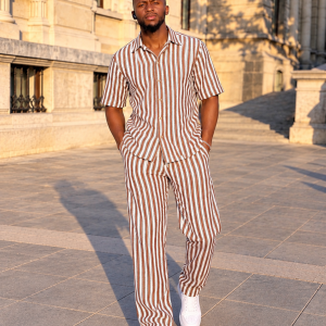 Ensemble chemise pantalon coton
