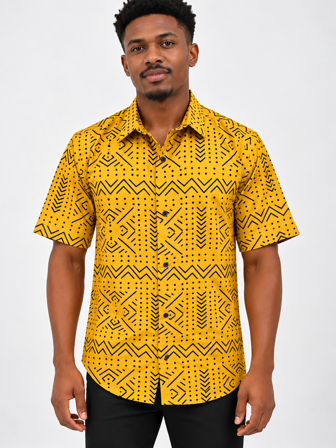 Chemise bogolan homme