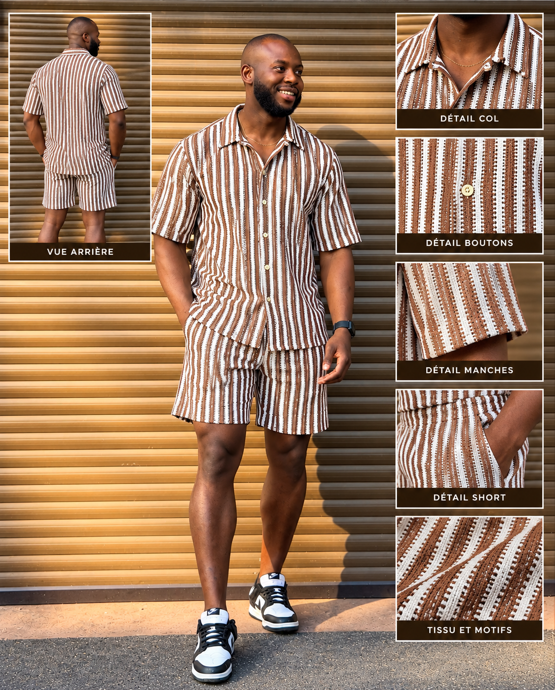 Ensemble chemise short