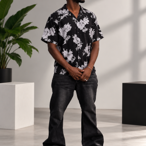 chemise tissu floral